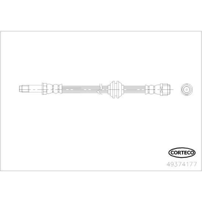Corteco Bremsschlauch 49374177