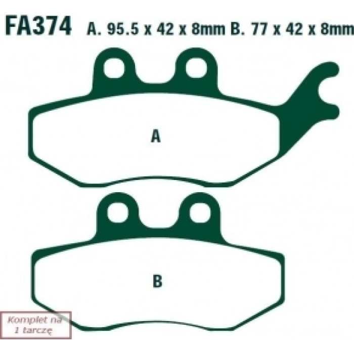 EBC Bremsklötze FA374SFA
