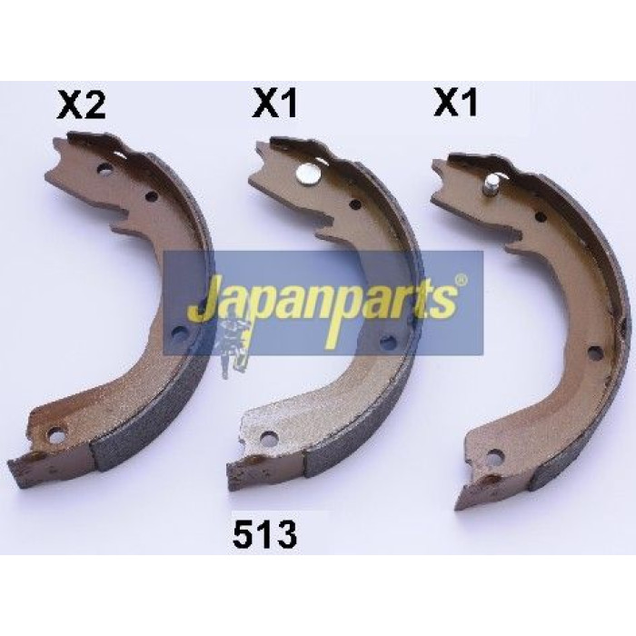 Japanparts Bremsbacken GF-513AF Japanparts Bremsbacken GF-513AF