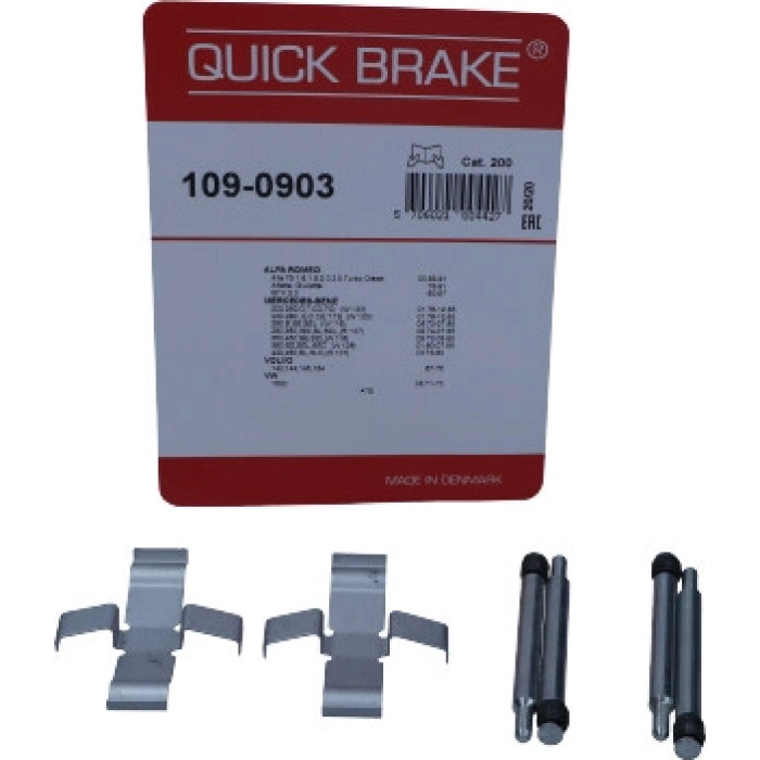 Quick Brake Montagesatz für Bremsbeläge 109-0903 Quick Brake Montagesatz für Bremsbeläge 109-0903