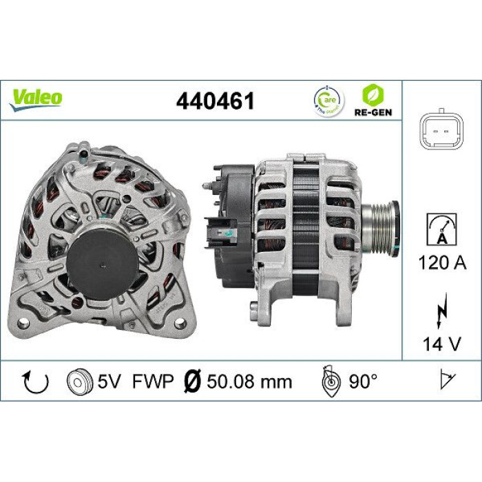 Valeo Lichtmaschine 440461 Valeo Lichtmaschine 440461