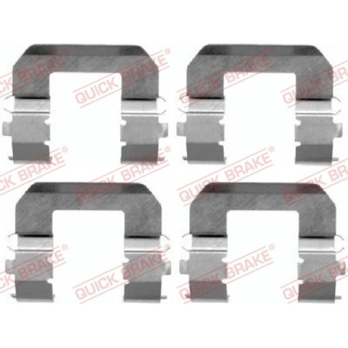 Quick Brake Montagesatz für Bremsbeläge 109-1617 Quick Brake Montagesatz für Bremsbeläge 109-1617