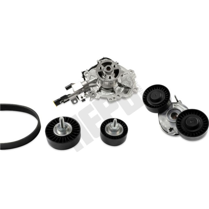 HEPU Keilrippenriemensatz mit Wasserpumpe PK26820 HEPU Keilrippenriemensatz mit Wasserpumpe PK26820