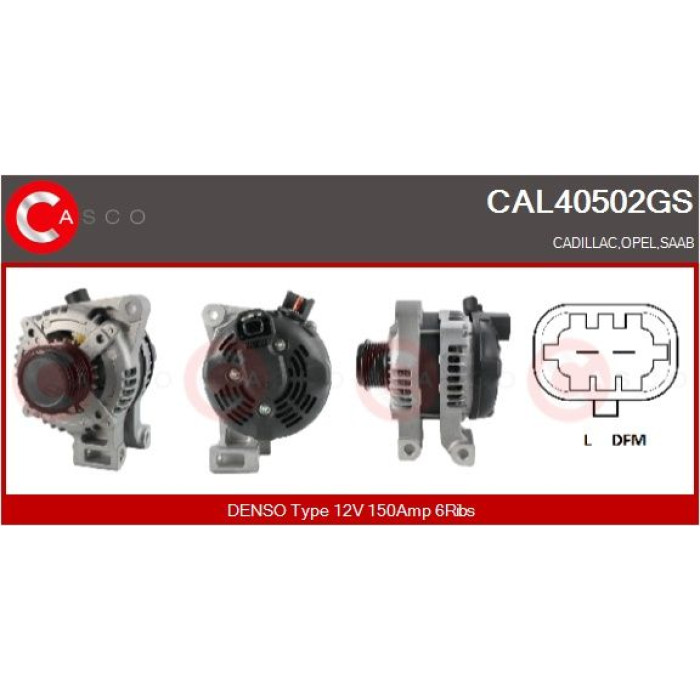 CASCO Generator CAL40502GS CASCO Generator CAL40502GS