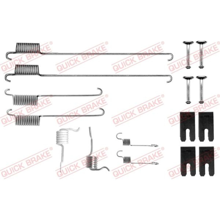 Quick Brake Montagesatz für Bremsbacken 105-0829 Quick Brake Montagesatz für Bremsbacken 105-0829