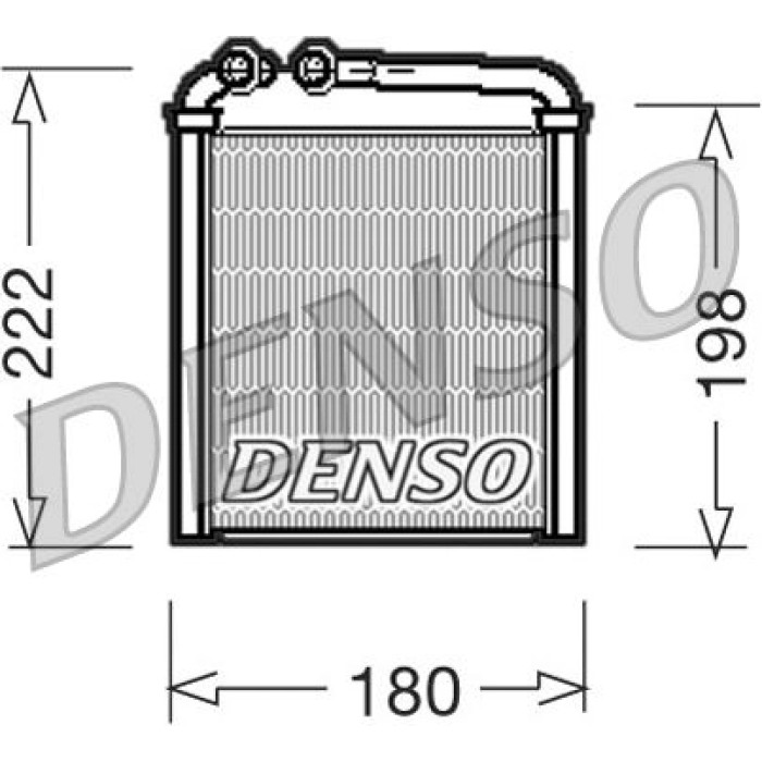Denso Wärmetauscher DRR32005