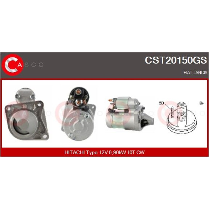 CASCO Anlasser CST20150GS CASCO Anlasser CST20150GS