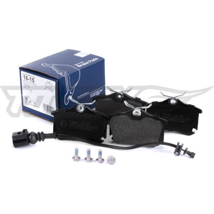 TX 16-15 TOMEX brakes Bremsbelagsatz, Scheibenbremse TX 16-15 TX 16-15 TOMEX brakes Bremsbelagsatz, Scheibenbremse TX 16-15