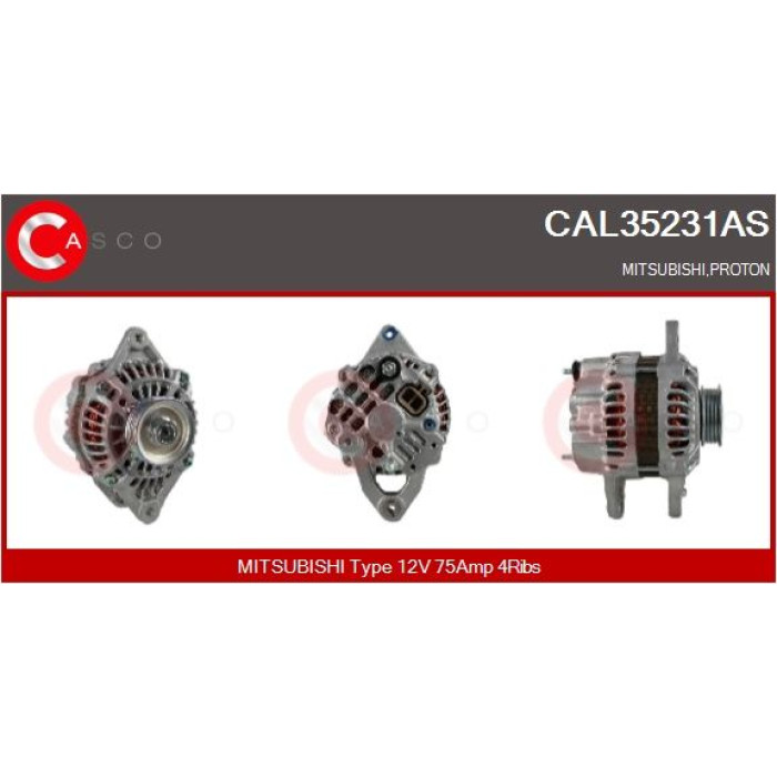 CASCO Generator CAL35231AS CASCO Generator CAL35231AS