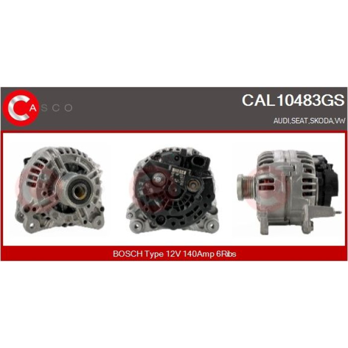 CASCO Generator CAL10483GS CASCO Generator CAL10483GS