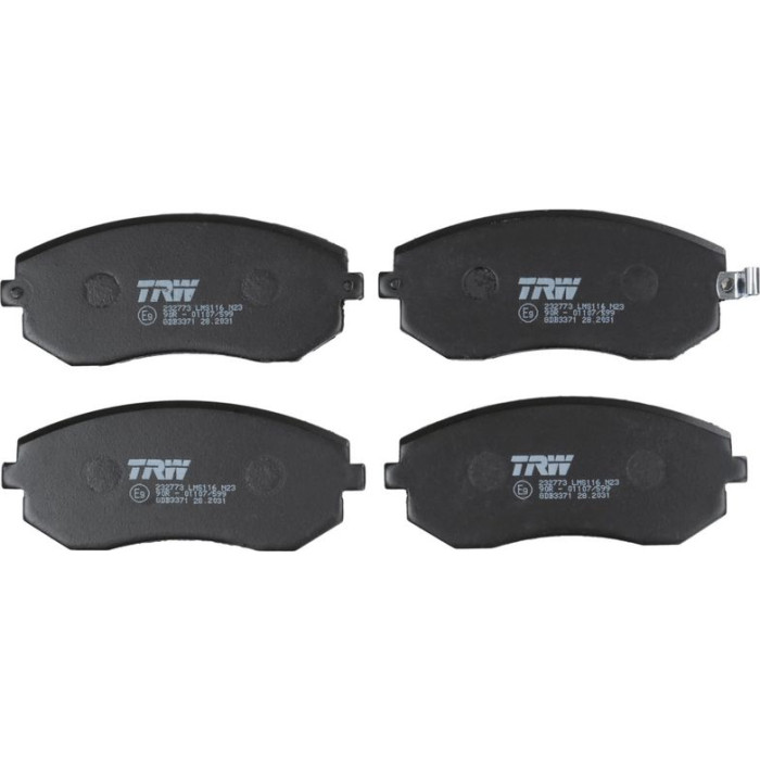 TRW Bremsbeläge Vorderachse GDB3371 TRW Bremsbeläge Vorderachse GDB3371