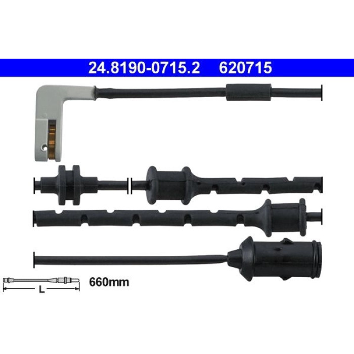 ATE Bremsbelagverschleißsensor 24.8190-0715.2 ATE Bremsbelagverschleißsensor 24.8190-0715.2