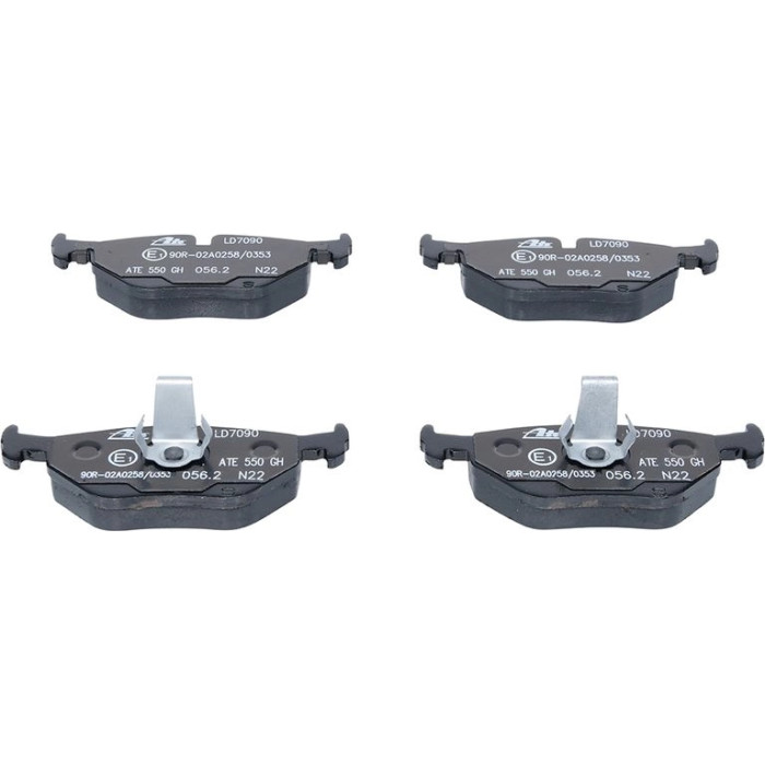 ATE Bremsbelagsatz BMW Hinterachse 5 (E39) 2.0-4.4 95-04 Keramik 13.0470-7090.2 ATE Bremsbelagsatz BMW Hinterachse 5 (E39) 2.0-4.4 95-04 Keramik 13.0470-7090.2