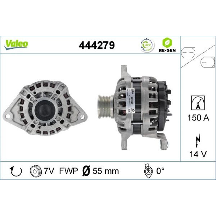 Valeo Lichtmaschine 444279 Valeo Lichtmaschine 444279