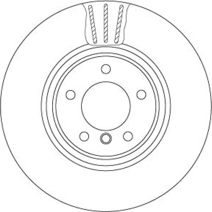 TRW Bremsscheibe DF6609S TRW Bremsscheibe DF6609S