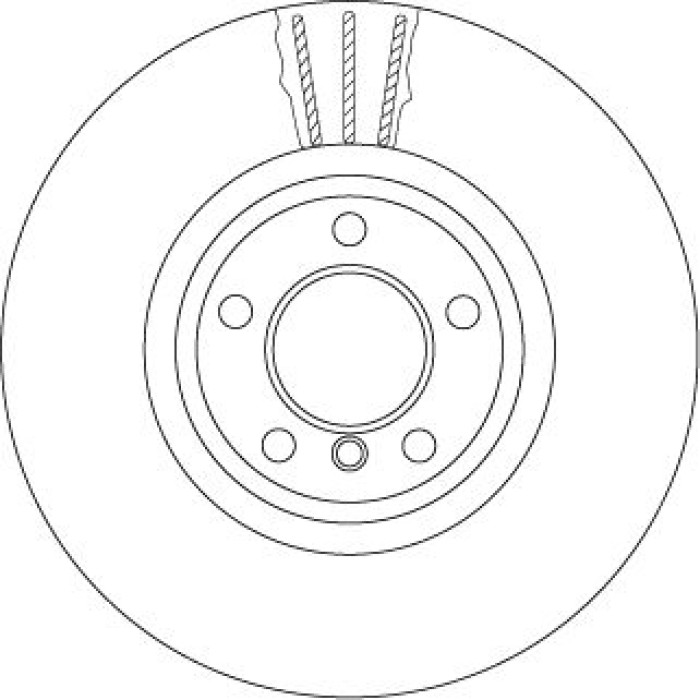 TRW Bremsscheibe BMW 5/6 F10/F11/F18 10 DF6615S TRW Bremsscheibe BMW 5/6 F10/F11/F18 10 DF6615S