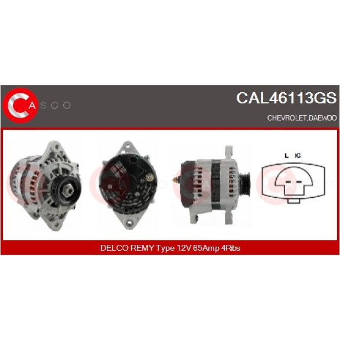 CASCO Generator CAL46113GS CASCO Generator CAL46113GS