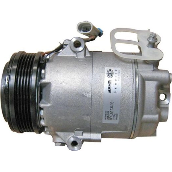 ACP 45 000S MAHLE Klimakompressor 45 000S, 12 V, CVC6, R134a – u. a. für Opel Astra G Caravan (T98), G CC (T98), G Stufenheck (T98) – OE Nummer 09165714 - l ACP 45 000S MAHLE Klimakompressor 45 000S, 12 V, CVC6, R134a – u. a. für Opel Astra G Caravan (T98), G CC (T98), G Stufenheck (T98) – OE Nummer 09165714 - l