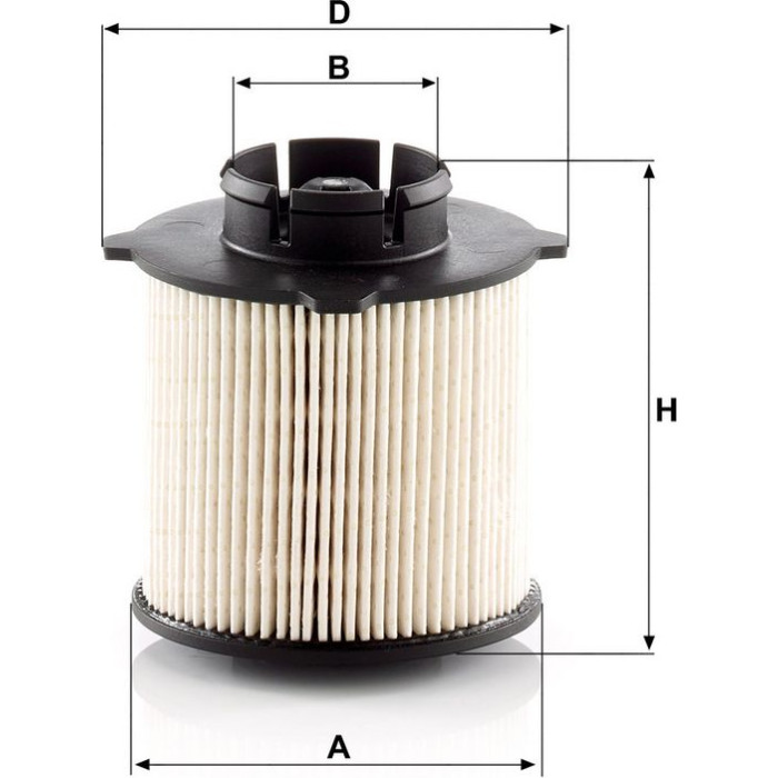 MANN-FILTER Kraftstofffilter PU 9001 x MANN-FILTER Kraftstofffilter PU 9001 x