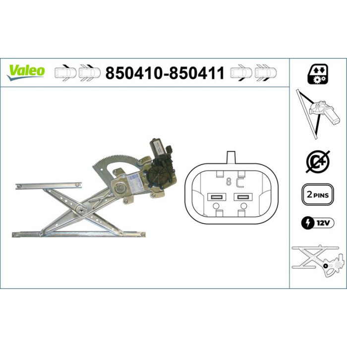 VALEO 850411 Fensterheber
