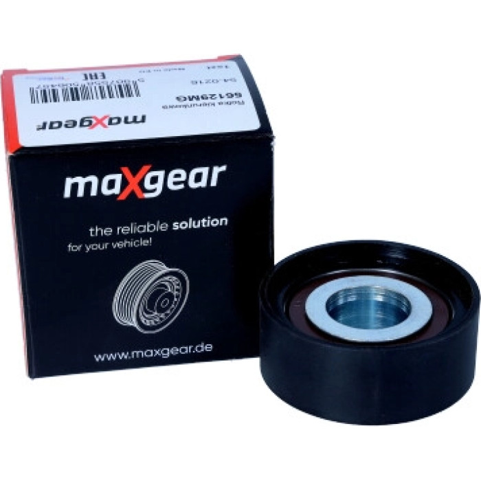 MAXGEAR Keilrippenriemen-Umlenk-/Führungsrolle 56129MG 54-0216 MAXGEAR Keilrippenriemen-Umlenk-/Führungsrolle 56129MG 54-0216