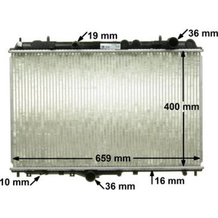 MAHLE Kühler, Motorkühlung CR 1540 000S MAHLE Kühler, Motorkühlung CR 1540 000S