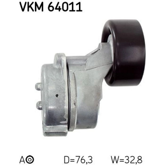 SKF Keilrippenriemen-Spannrolle VKM 64011 SKF Keilrippenriemen-Spannrolle VKM 64011