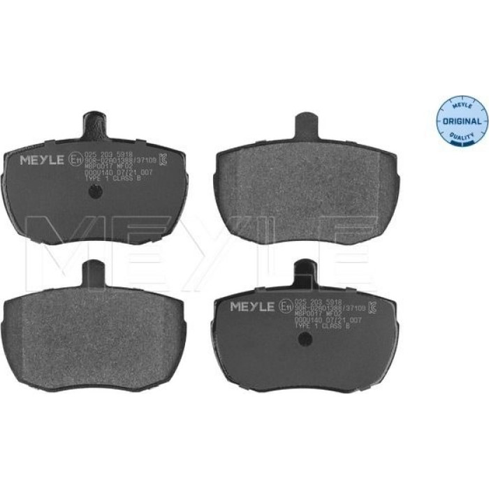 MEYLE Bremsbelagsatz Ford Transit-85 252035918 MEYLE Bremsbelagsatz Ford Transit-85 252035918