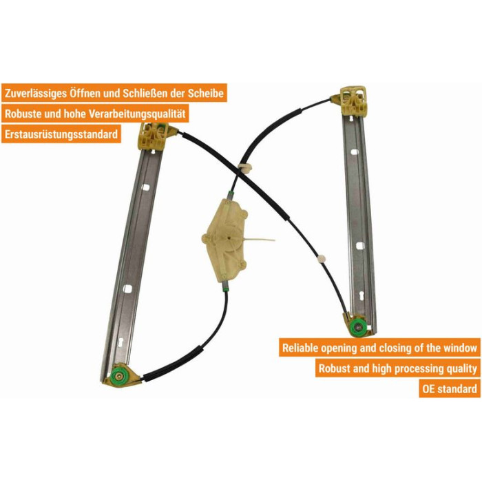 VAICO V10-2442 Fensterheber vorne links, ohne Motor, elektrisch