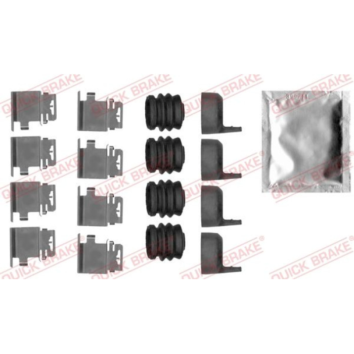 Quick Brake Zubehörsatz für Scheibenbremsbeläge 109-0036 Quick Brake Zubehörsatz für Scheibenbremsbeläge 109-0036
