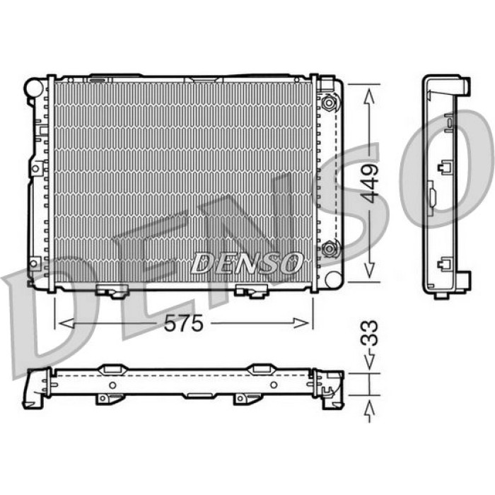 Denso Motorkühler DRM17061