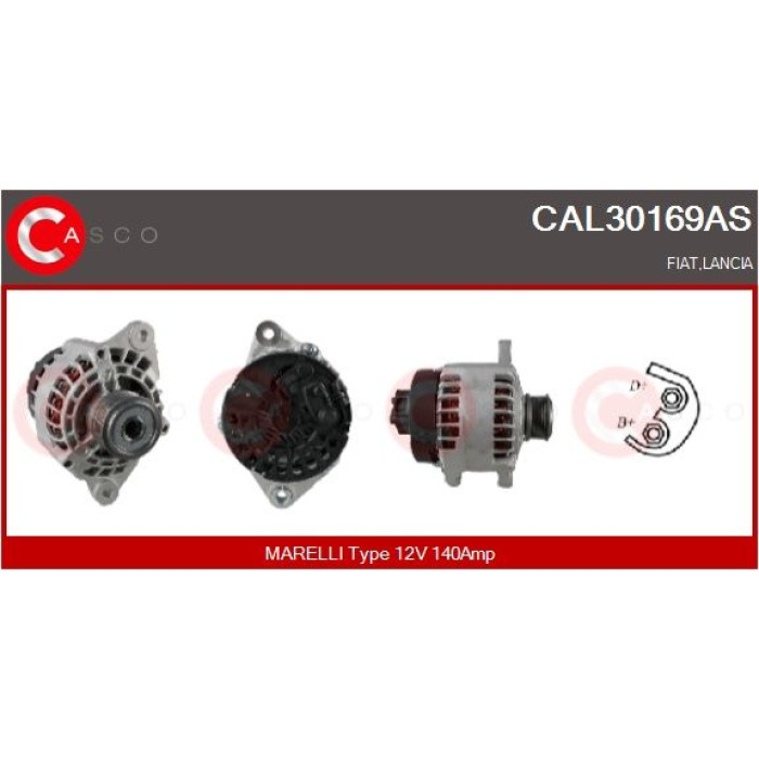 CASCO Generator CAL30169AS CASCO Generator CAL30169AS