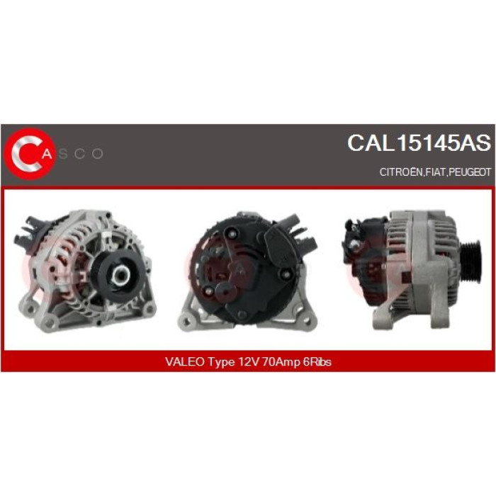 CASCO Generator CAL15145AS CASCO Generator CAL15145AS