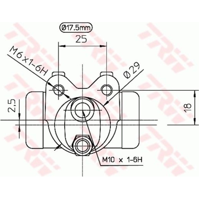 TRW Radbremszylinder BWC155 TRW Radbremszylinder BWC155