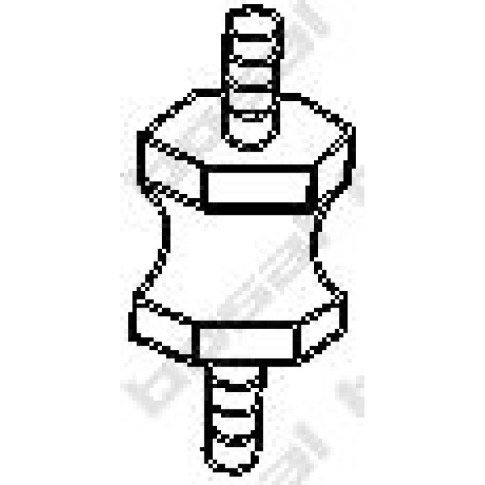 Bosal Abgasanlagenhalter 255-632 Bosal Abgasanlagenhalter 255-632