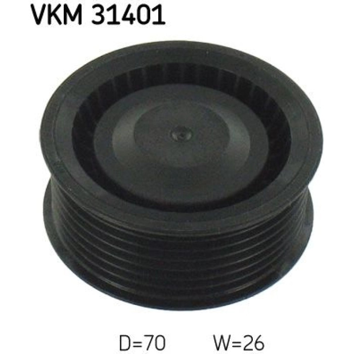 SKF Keilrippenriemen-Umlenkrolle VKM 31401 SKF Keilrippenriemen-Umlenkrolle VKM 31401
