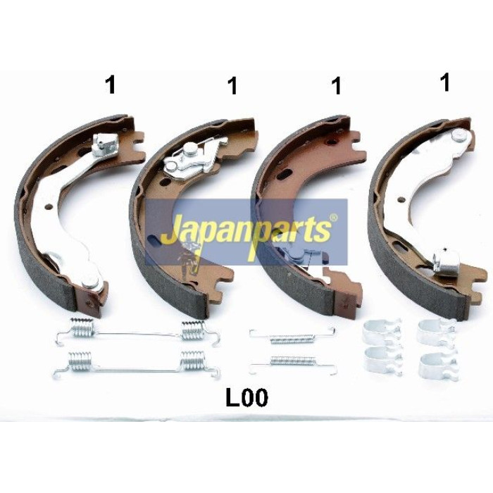 Japanparts Bremsbacken GF-L00AF Japanparts Bremsbacken GF-L00AF