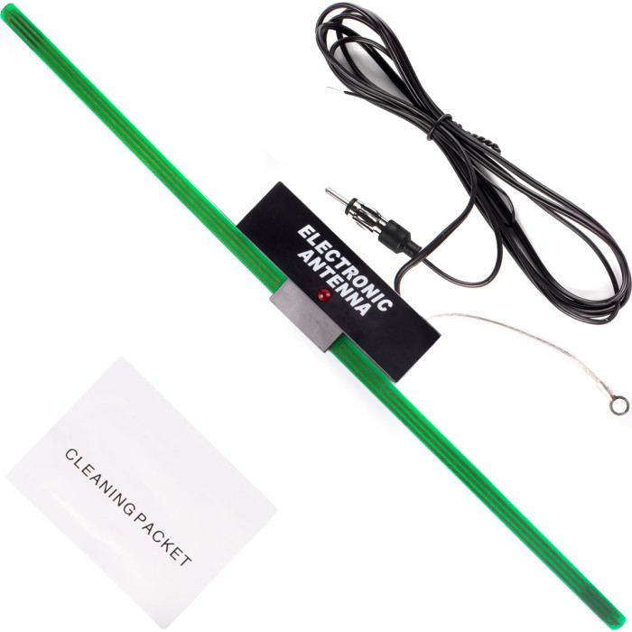 01128 AMiO Aktive Auto-Innenantenne ANT05 mit Verstärker, 34 cm, 2,1 m Kabel – 01128 01128 AMiO Aktive Auto-Innenantenne ANT05 mit Verstärker, 34 cm, 2,1 m Kabel – 01128