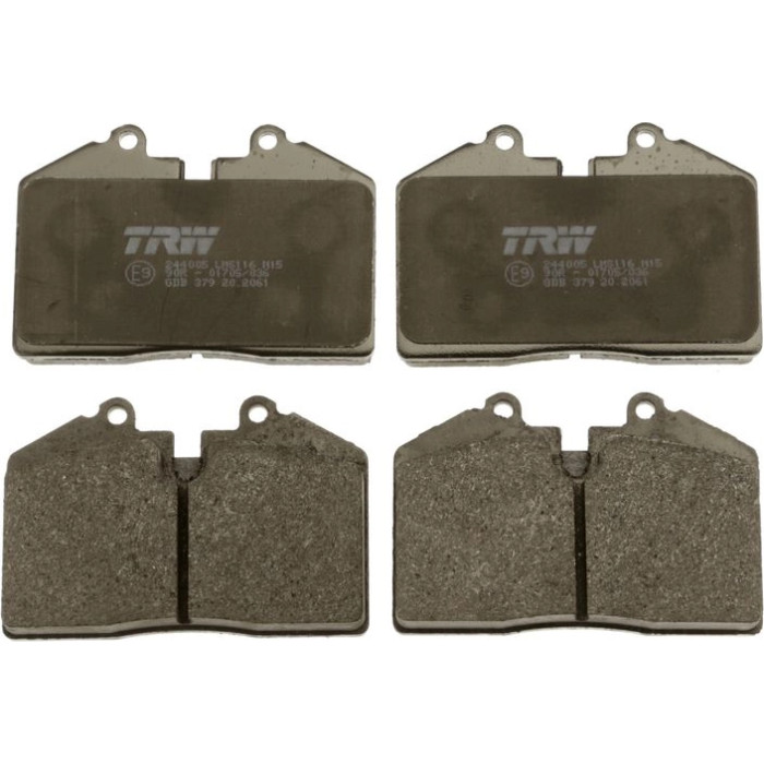 TRW Bremsbeläge Hinterachse GDB379 TRW Bremsbeläge Hinterachse GDB379