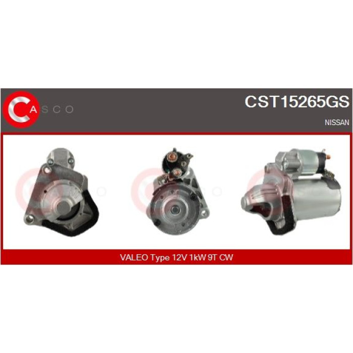 CASCO Anlasser CST15265GS CASCO Anlasser CST15265GS