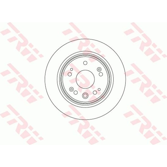TRW Bremsscheibe Honda Cr-V 2.0 01-06 DF8083