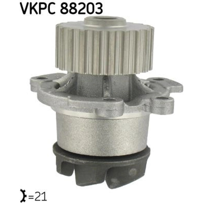 SKF Wasserpumpe / Kühlmittelpumpe VKPC 88203 SKF Wasserpumpe / Kühlmittelpumpe VKPC 88203