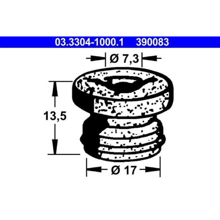 ATE Verschluss, Bremsflüssigkeitsbehälter 03.3304-1000.1
