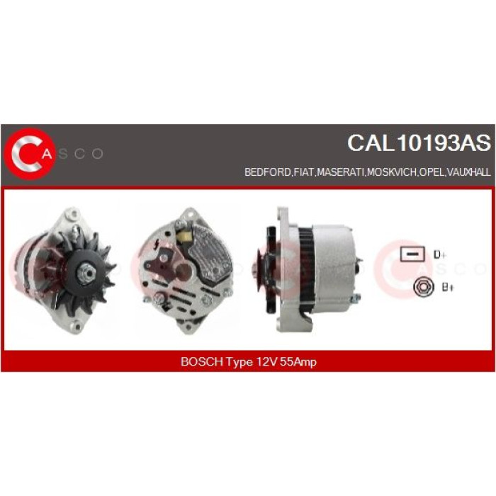 CASCO Generator CAL10193AS CASCO Generator CAL10193AS