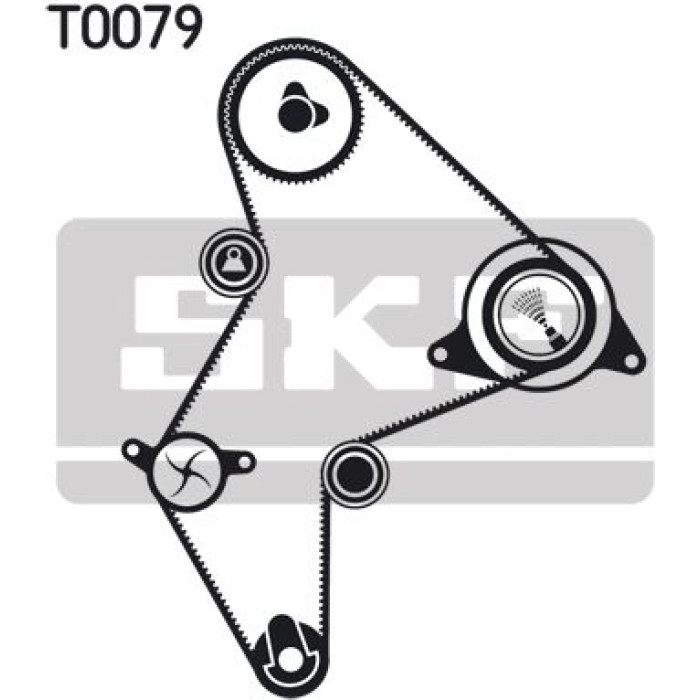 SKF Zahnriemensatz VKMA 96219 SKF Zahnriemensatz VKMA 96219