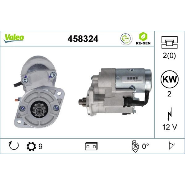 Valeo Anlasser 458324
