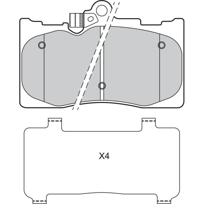 Valeo Bremsbelagsatz 601316