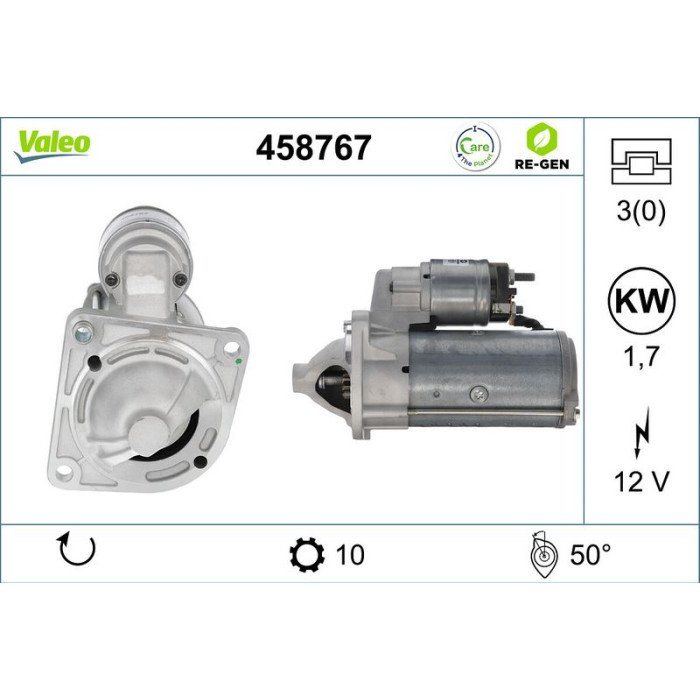Valeo Anlasser 458767 Valeo Anlasser 458767