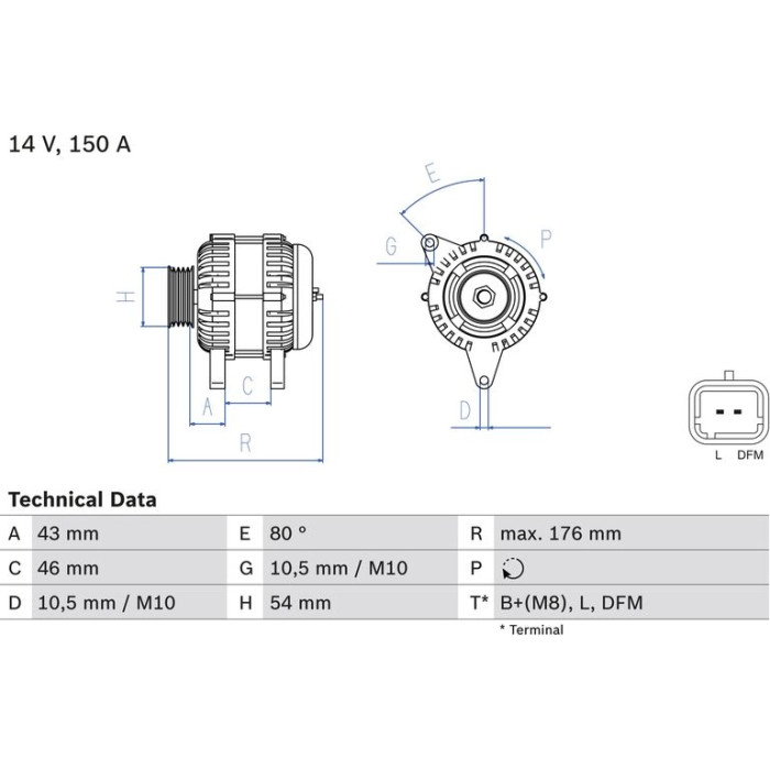 0 986 047 360 Bosch Lichtmaschine 0 986 047 360 0 986 047 360 Bosch Lichtmaschine 0 986 047 360