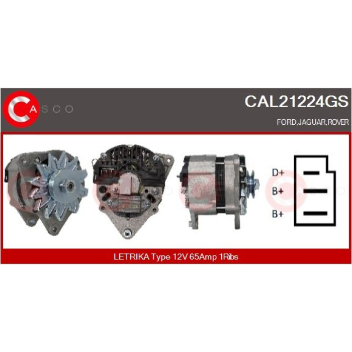 CASCO Generator CAL21224GS CASCO Generator CAL21224GS